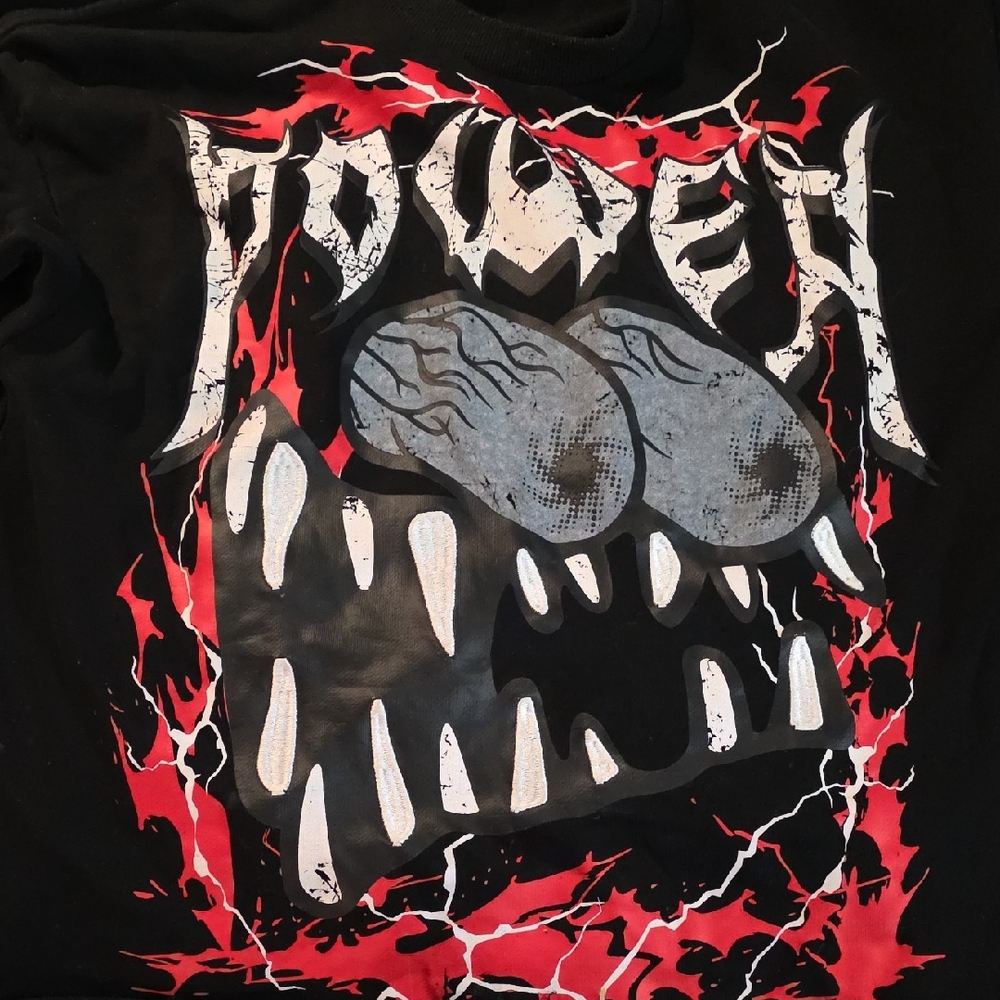 Brand BEYS Black and Red Graphic Kids Shirt
